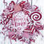 Couronne en maille 20 po Peppermint