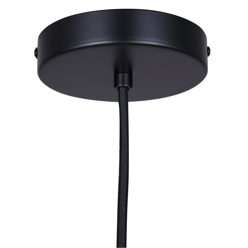 Kathrynn 1 - Light Matte Black Single Pendant
