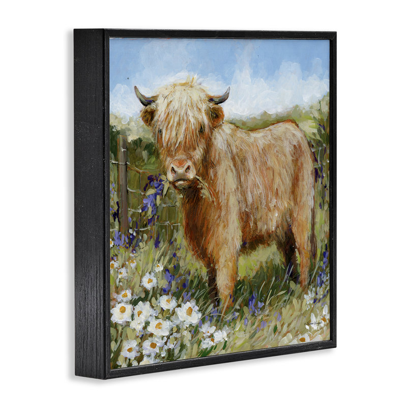 Art de giclée encadrée, par Susan Winget, Giclée encadrée noir minuit, H 12 po x l 12 po