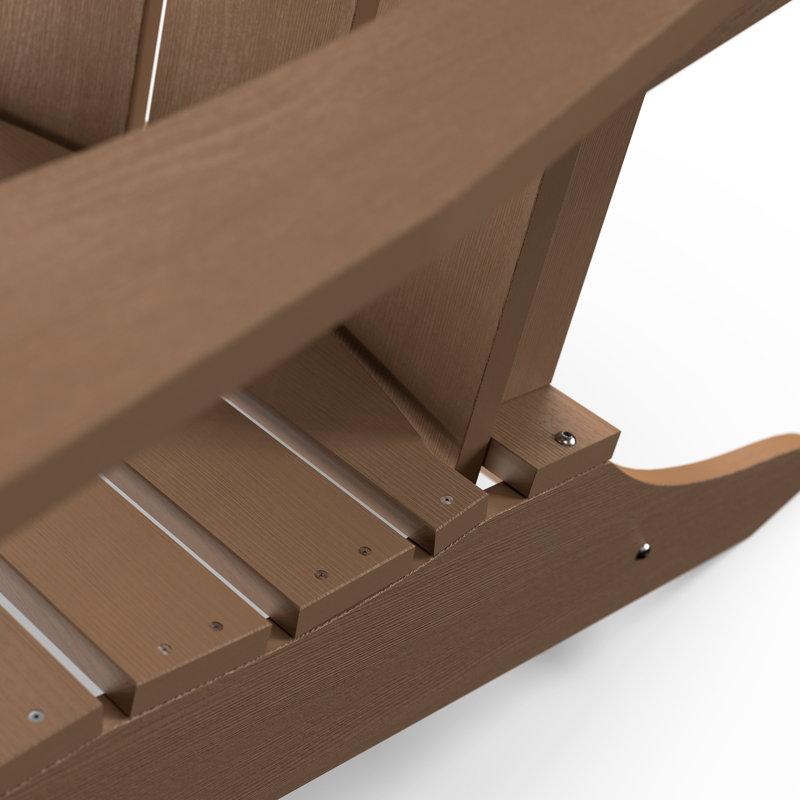 Outdoor Adirondack Chair, Brown