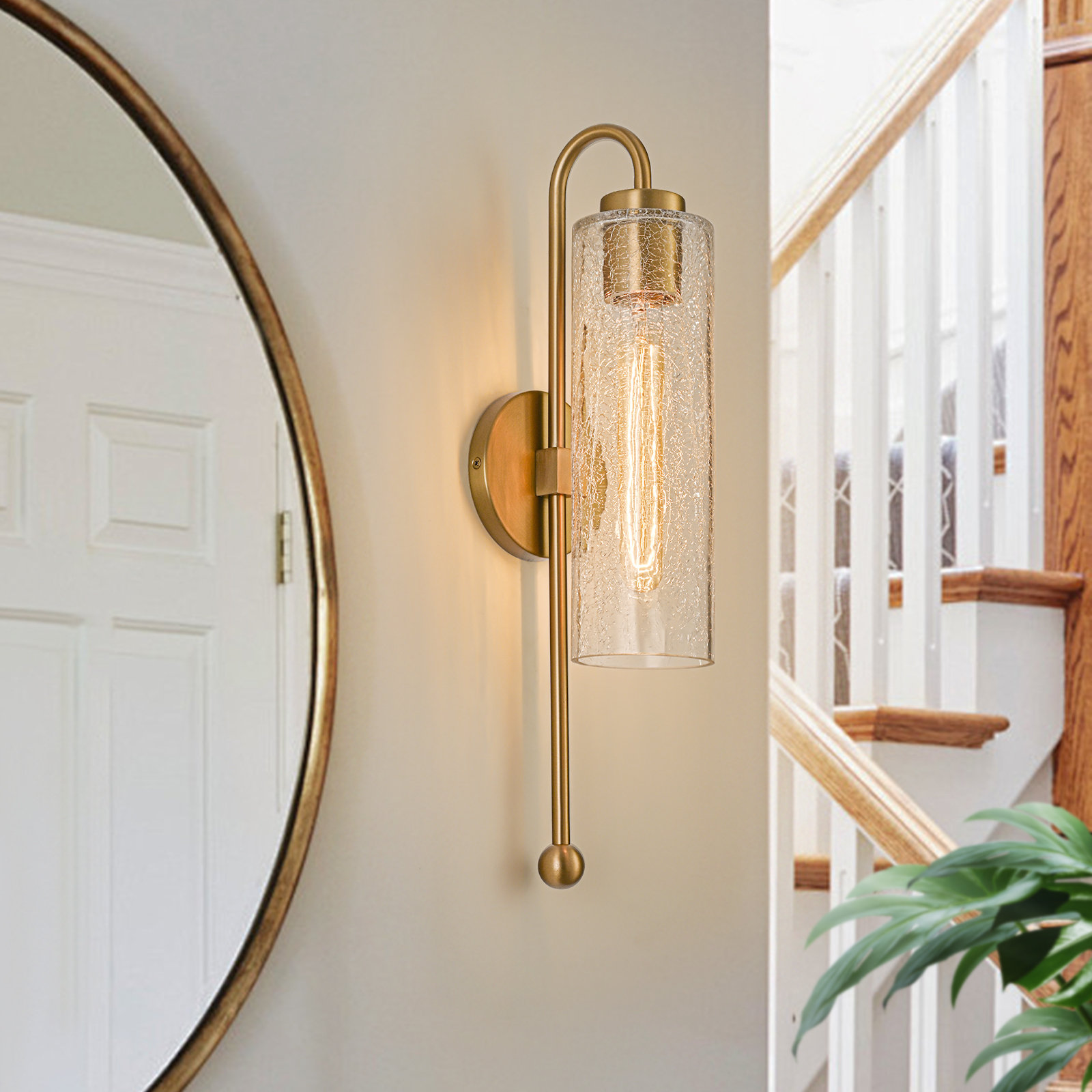Mercer41 Armed Wall Sconce & Reviews | Wayfair