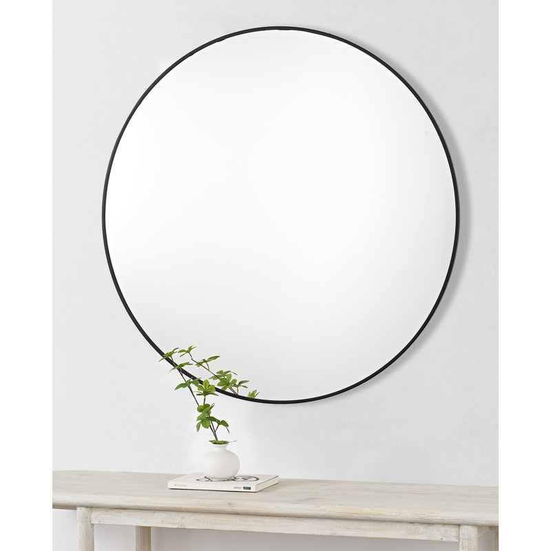 Miroir mural, Noir mat