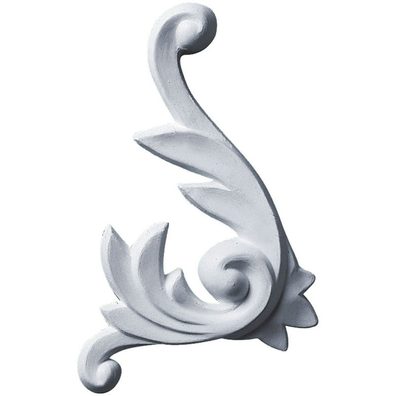 Oxford 4.75'' H x 3.125'' W x 0.625'' D Urethane Onlay Scroll