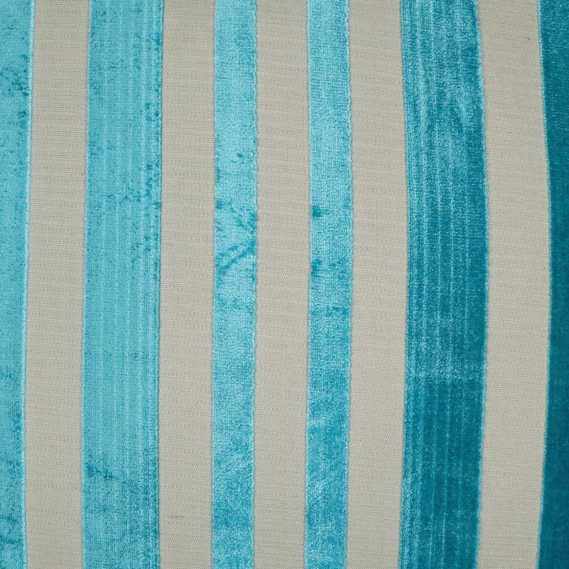 Cayman Pillow Cover & Insert, Laguna Striped, Square 20"