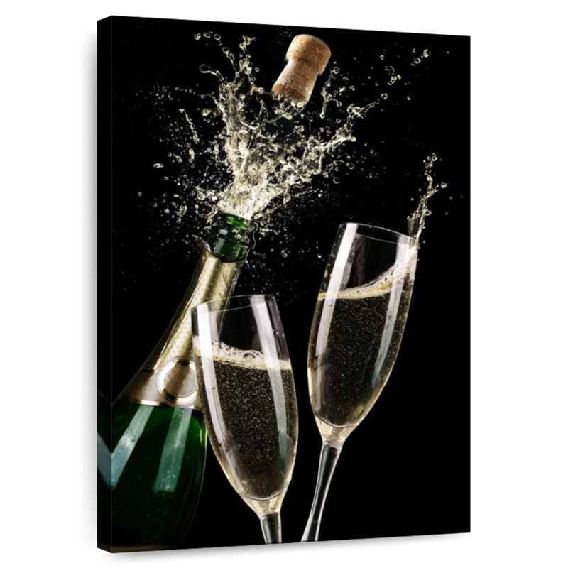 Célébration de champagne Yarlin, H 39 po x l 26 po