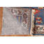 Tapis bleu Oushak 3x5