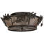 Rustic Lodge 4 - Light Flush Mount