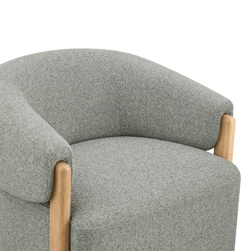 Longfield Upholstered Swivel Accent Chair