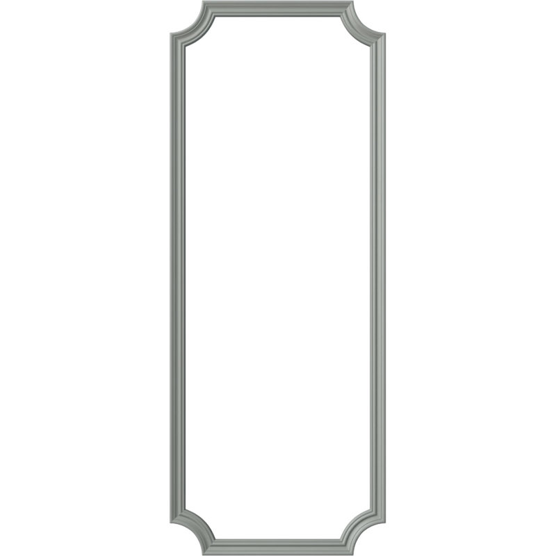 Oxford Smooth Panel Moulding Kit, 31"W x 62"H, Single
