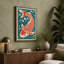 Flowing Koi Japandi 1 Piece Wrapped Canvas Wall Art-849469547-849469566