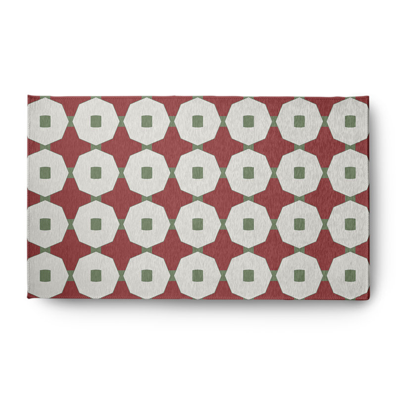 Cynan Chenille Geometric Indoor Rug, Rectangle 3' x 5'