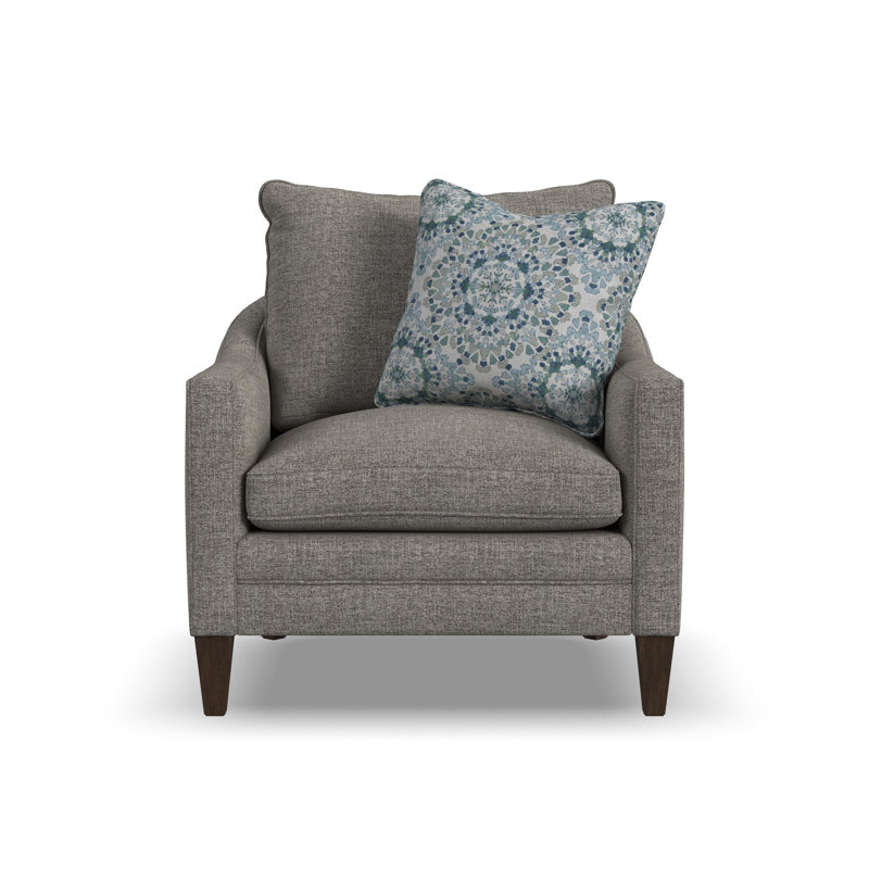 Chaise Helena, Polyester gris