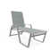 Holna Outdoor Rust-Resistant Metal Chaise Lounge