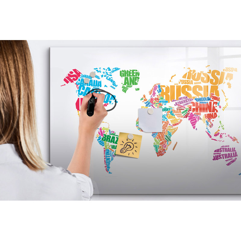 Magnetic Glass Dry Erase Board