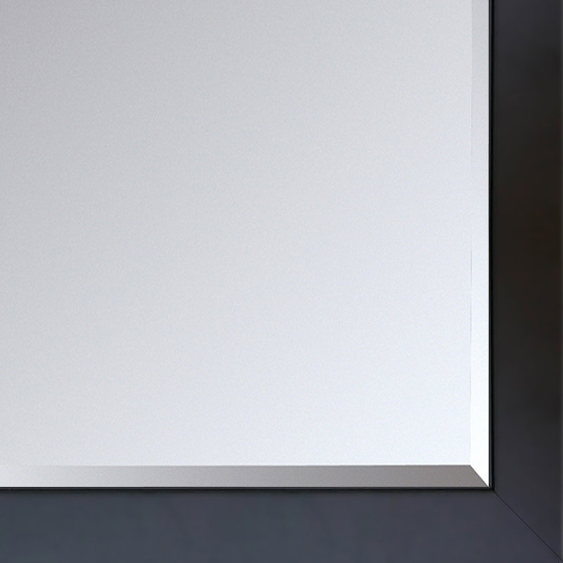 Wood Rectangle Wall Mirror