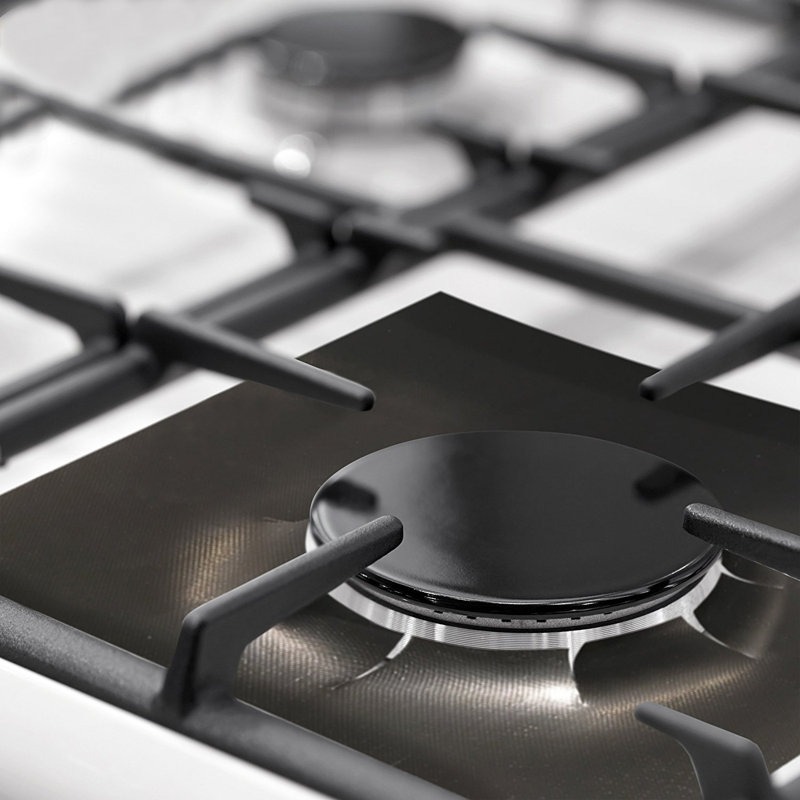 Couvercle de brûleur de cuisinière noir