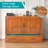 Queen Murphy Bed Cabinet with USB &2 Drawers-658558521