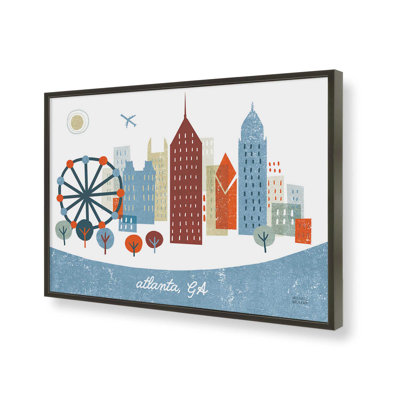«Atlanta» par Michael Mullan, reproduction d'art
