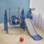 Magnus Zoomie Kids Plastic Swing Set with 1 Swing(s) , 1 Slide(s)-805935486