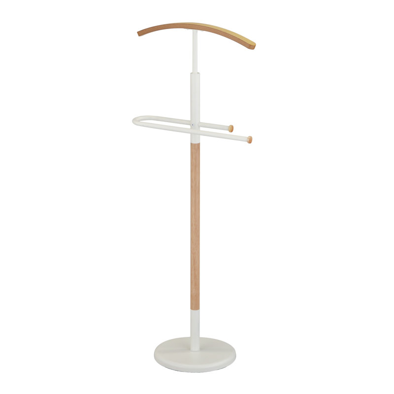 Josh Freestanding Valet Stand, White