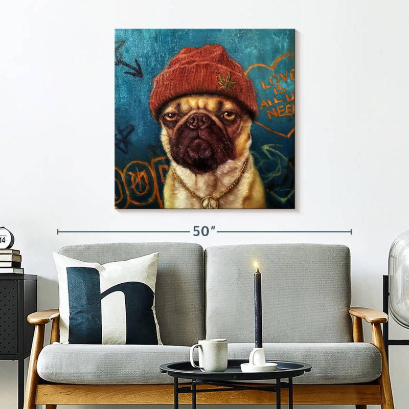 Brampt Canine Insomnia, 30" H x 30" W