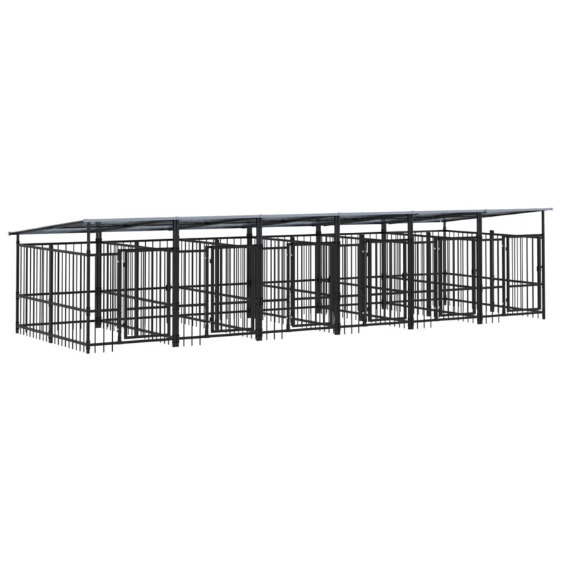 128cm Cancun Dog Pen, 128cm H x 588cm W x 198cm D