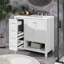36" Bathroom Vanity With Sink, 2 Drawers, 2 Doors And Open Shelf, Wood Modern Single Bathroom Sink Cabinet-145881444