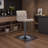 Tufted Fabric Bar Stool, Adjustable Swivel Counter Height Barstool with Back, Upholstered Armless Airlift Bar Chair for Kitchen Dining Cafe, 1 pc-33198494-118609825-118611199