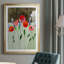 «Poppy Party», reproduction encadrée de qualité supérieure-808384224-808384227