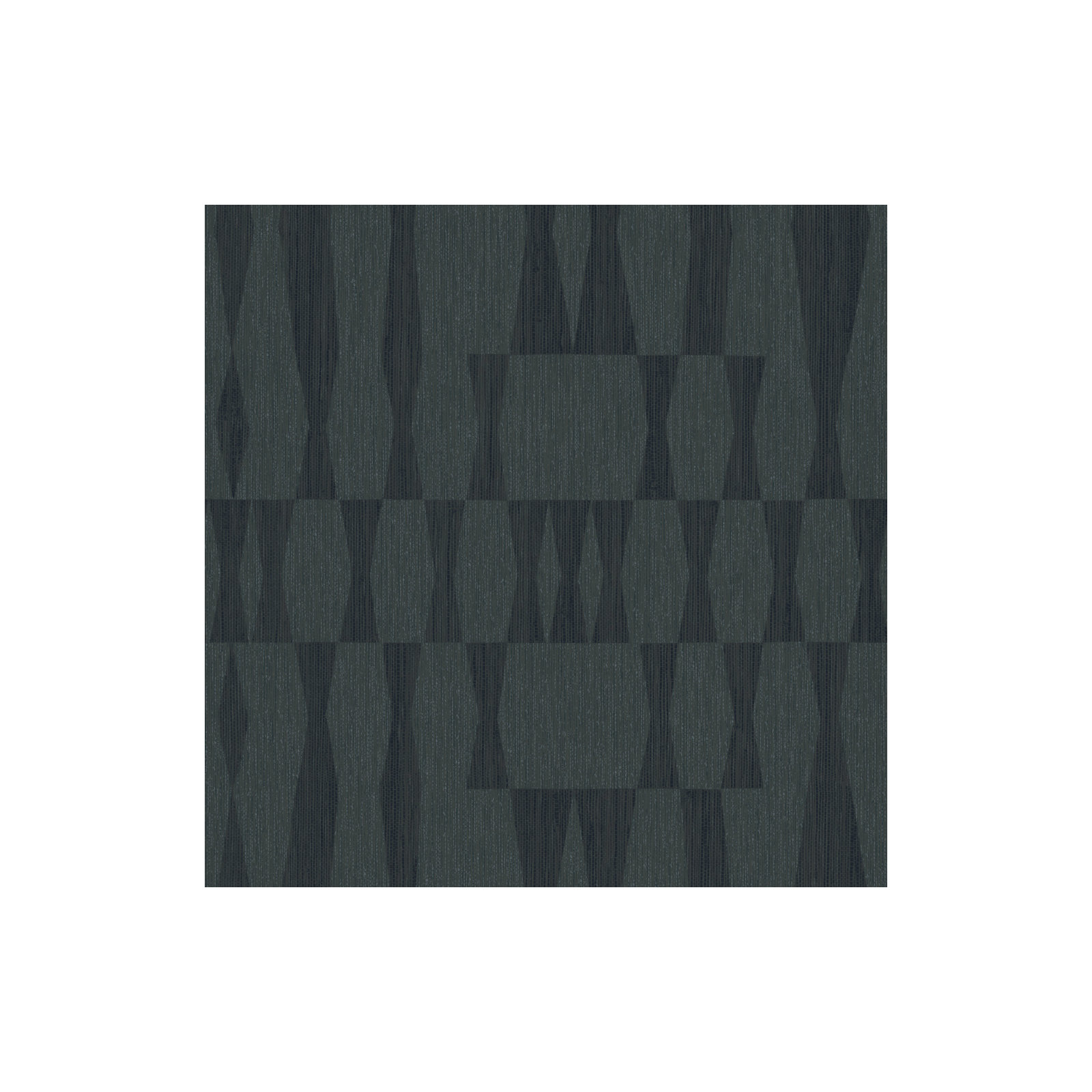 Faux Grasscloth Geo Peel and Stick Wallpaper, Blue