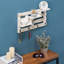Deschamp Wall  4 Hook Wood Organiser with Key Hooks-549531471