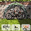 Tente de rangement murale pour vélo-124971333