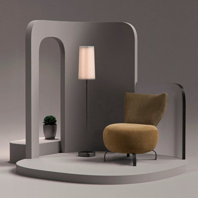 Fauteuil de chambre en chenille de L 25,2 po Beyer