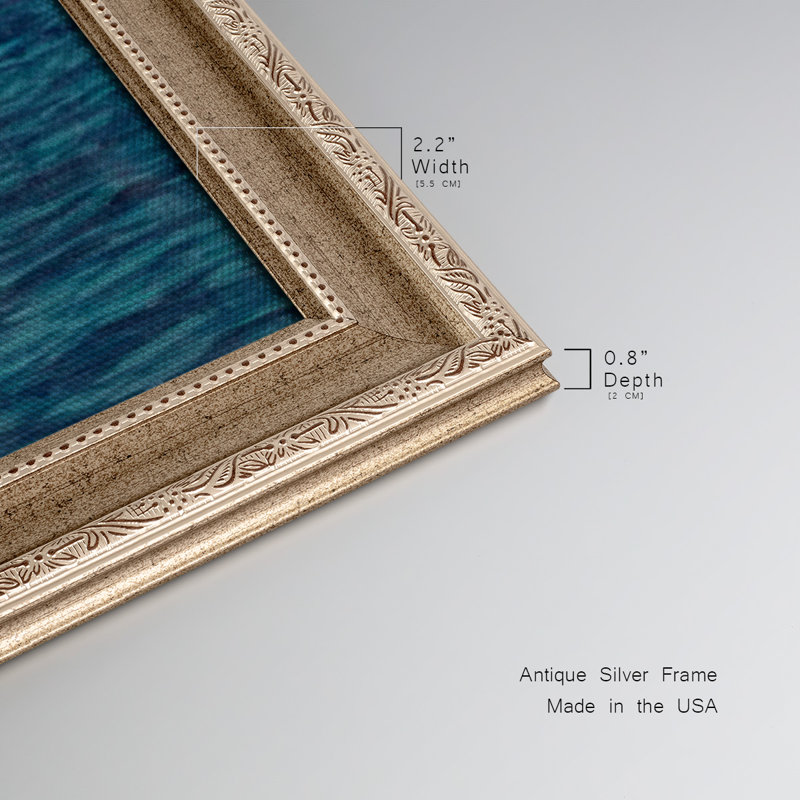 «Open Water II», reproduction d'un seul cadre photo sur toile, H 25 po x l 45 po x P 0,8 po
