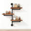 Industrial Pipe Shelves