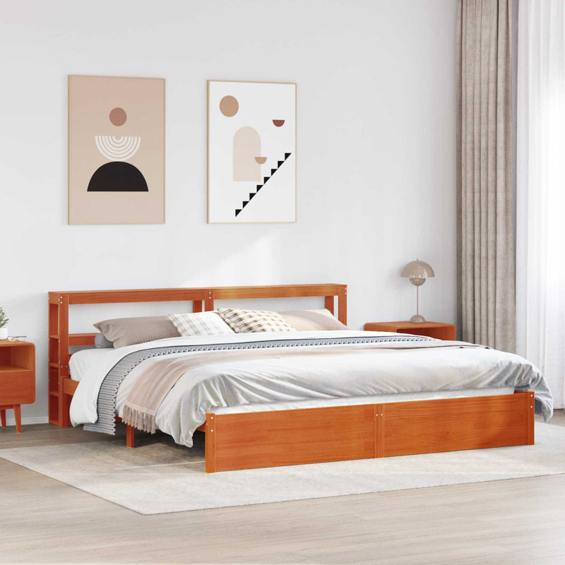 Solid Wood Bed, Super King (6')
