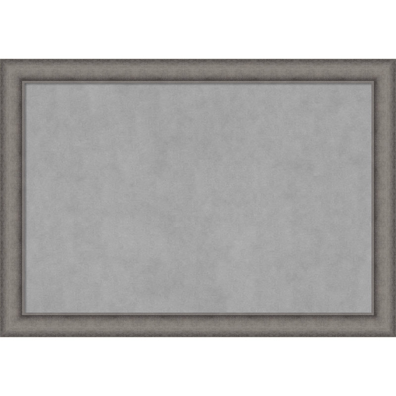 Tableau magnétique encadré en béton bruni Keeton, H 28 po x l 40 po