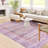 Groner Machine Washable Moroccan Area Rug Aztec Geometric Carpet With Non-Slip Backing-110539222