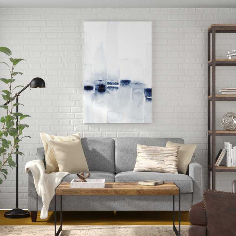 'City Across the Water I' by Ethan Harper - Painting Print, 122cm H x 81cm W, Wrapped Canvas