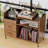 Record Player Stand With Storage For 500+ Albums, Mid-Century Modern Turntable Shelf & Drawers  Sturdy Wood & Metal Audio Console For Living Room