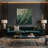 Botanical Willow Branches Green Canvas Wall Art-163430604
