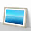 Blue Ocean Horizon - Picture Frame Photograph Print-55686961-55686962