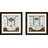 Villa Bath II' Print Under Glass