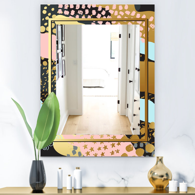 Miroir de coiffeuse Playful Glam, H 24 po x l 32 po
