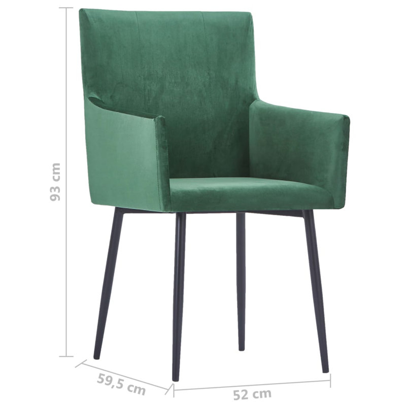 Hulett Side Chair, Green