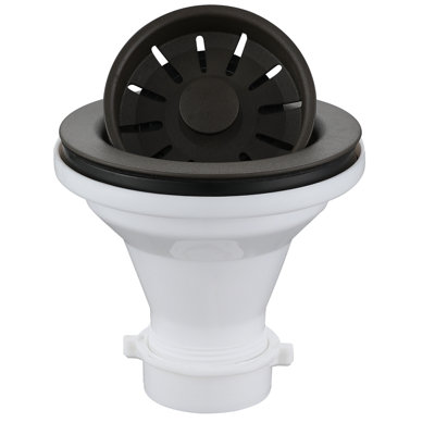 Karran 3-1/2 In. Kitchen Sink Basket Strainer