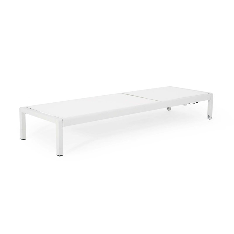 Fashion Chaise Lounge For Outdoor, 1, White