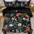 Motif floral noir est en rupture de stock