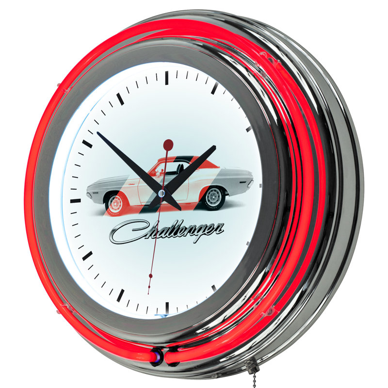 Glass Wall Clock