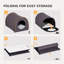 Abri pour chat portatif et imperméable pour chat Dome
